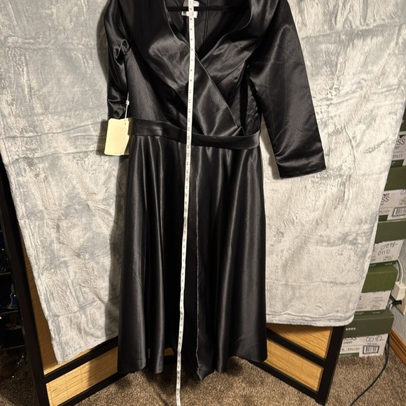 Black formal dress LT Lanting bride dress medium/large - Picture 5 of 12